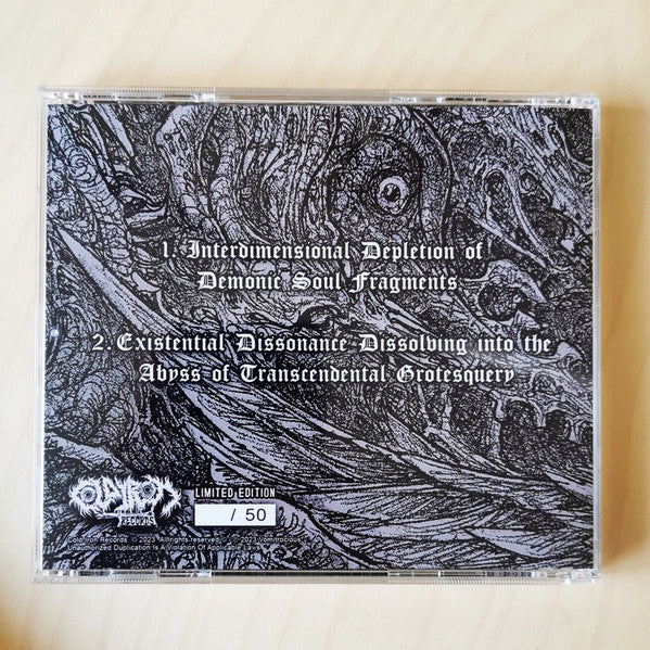Vomitrocious (2) : Interdimensional Depletion Of Demonic Soul Fragments (CDr, Ltd, Num, Promo)