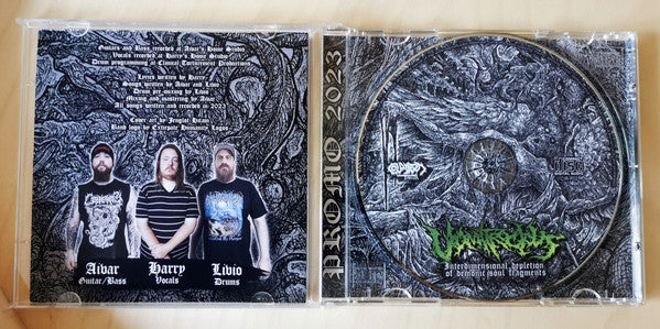 Vomitrocious (2) : Interdimensional Depletion Of Demonic Soul Fragments (CDr, Ltd, Num, Promo)