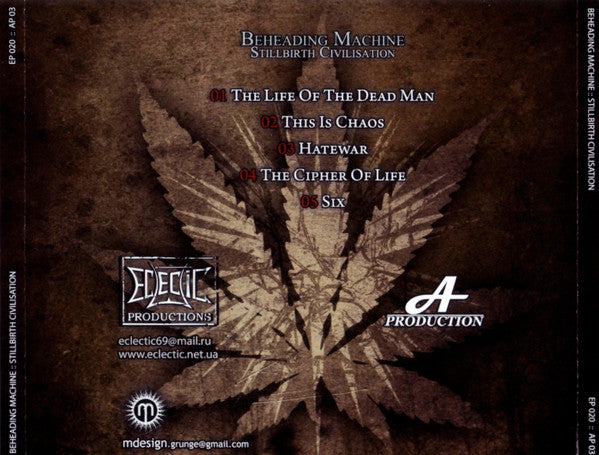 Beheading Machine : Stillbirth Civilisation (CD, Album)