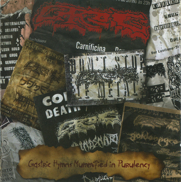 Grog (2) : Gastric Hymns Mummified In Purulency (CD, Comp)