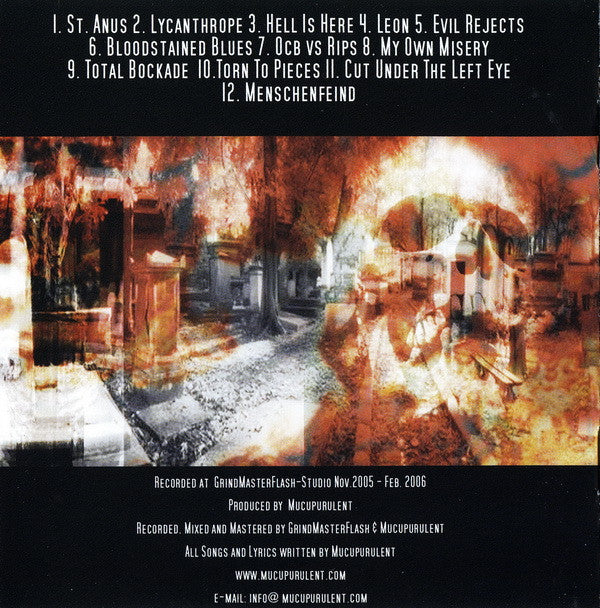 Mucupurulent : Bloodstained Blues (CD, Album)