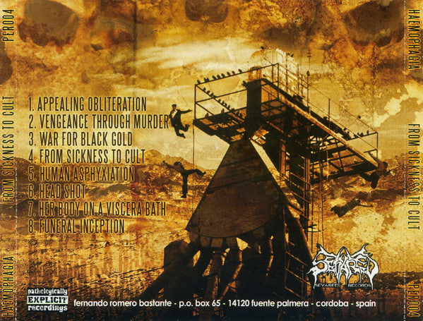 Haemophagia : From Sickness To Cult (CD, Album, RE)