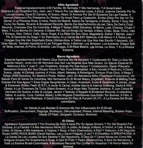 Goreinhaled : Fetus In Fetu (CD, Album, Enh, RE)