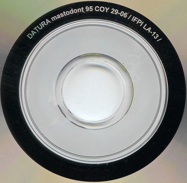 Datura (4) : Mastodont 95 (Gramazeka 69) (CD, MiniAlbum, Enh)
