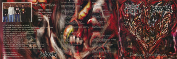 Eternal Ruin / Leukorrhea : Denied Existence (CD, Album)
