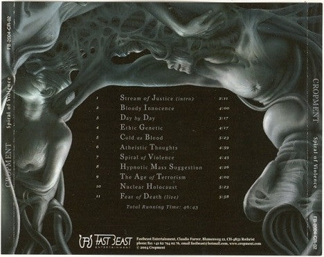 Cropment : Spiral Of Violence (CD, Album)