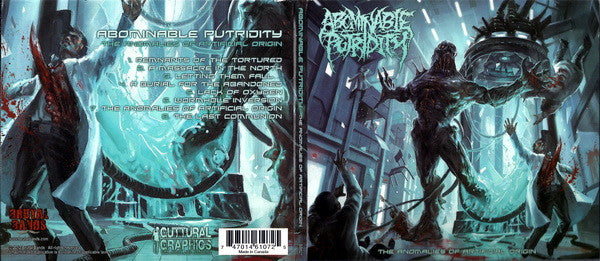 Abominable Putridity : The Anomalies Of Artificial Origin (CD, Album, Dig)