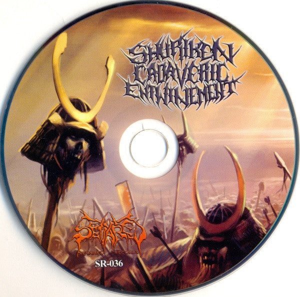 Shuriken Cadaveric Entwinement : As The Shroud Of Suffering Suffocates The Land (CD, Album)