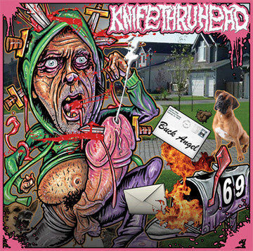 Knifethruhead / Casket Blaster : Buck Angel / Spreading The Deceased (7", EP)