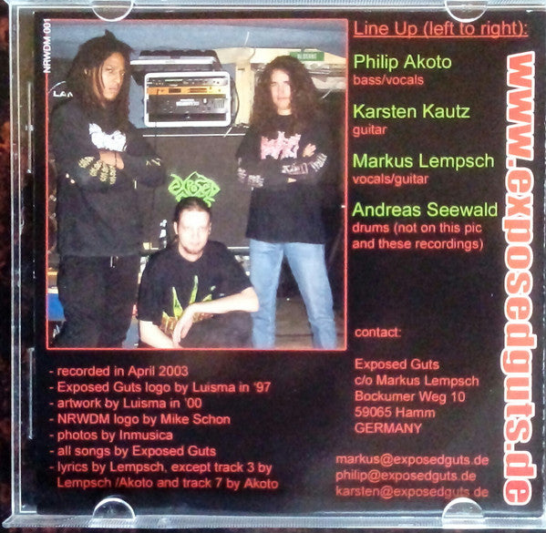 Exposed Guts : The Way Of All Flesh (CD)