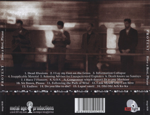 Protest (5) : Have A Rest, Please (CD, Album)