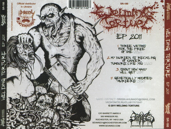 Welding Torture : EP 2011 (CD, EP)