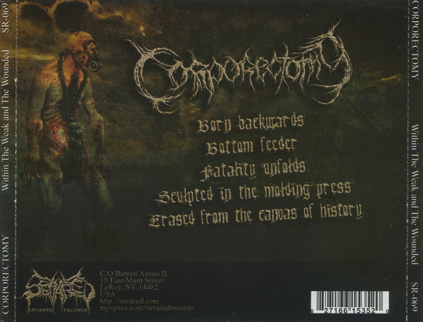 Corporectomy : Within The Weak And The Wounded (CD, EP)