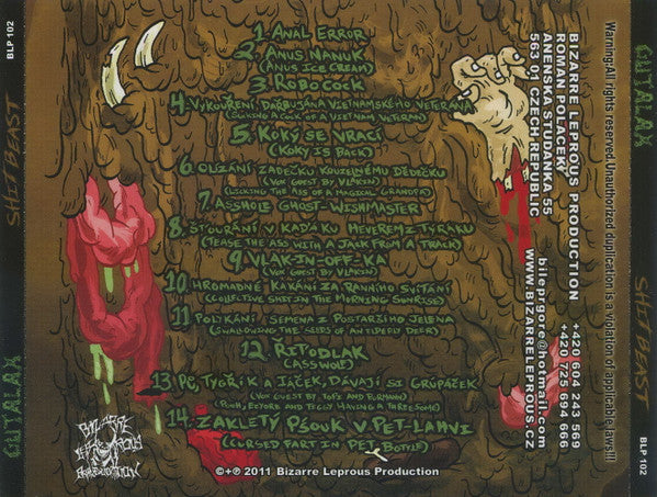 Gutalax : Shit Beast (CD, Album)