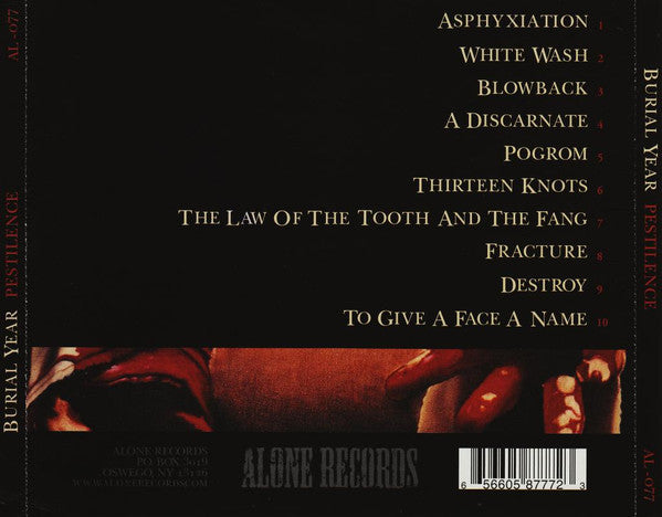 Burial Year : Pestilence (CD, Album)