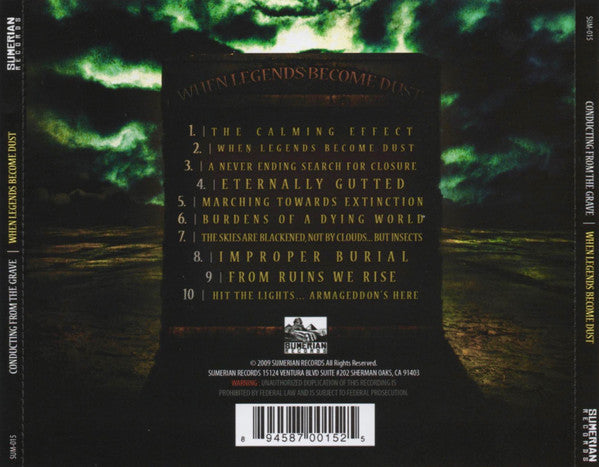 Conducting From The Grave : When Legends Become Dust (CD, Album)