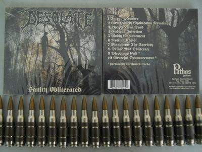 Desolate (10) : Sanity Obliterated (CD, Comp, Ltd, RM, Dig)
