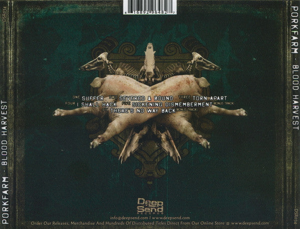 Porkfarm : Blood Harvest (CD, EP)