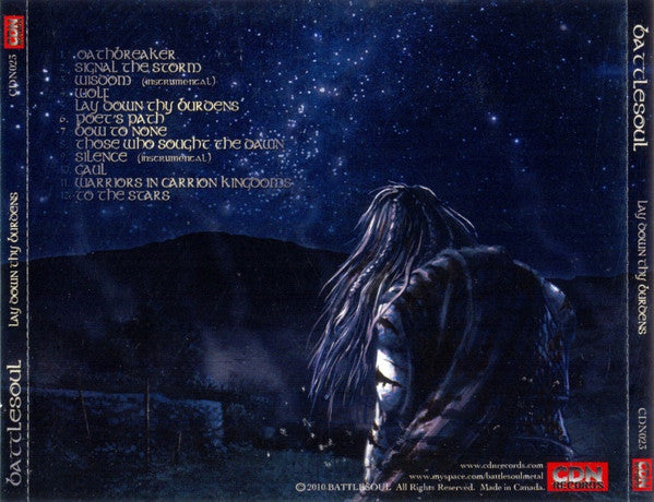 Battlesoul : Lay Down Thy Burdens (CD, Album)