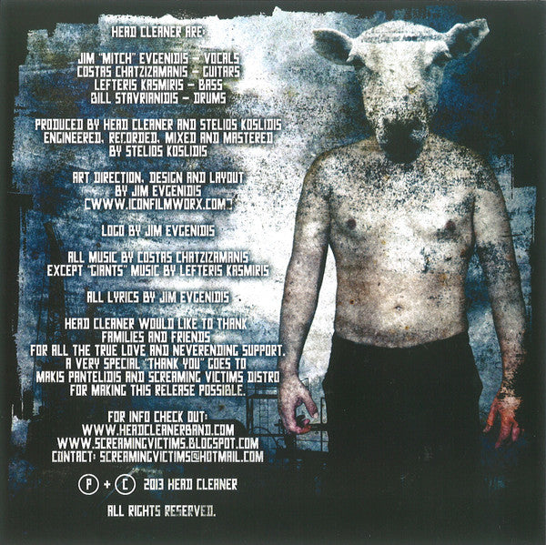 Head Cleaner : Days Of Wrath (7", EP)