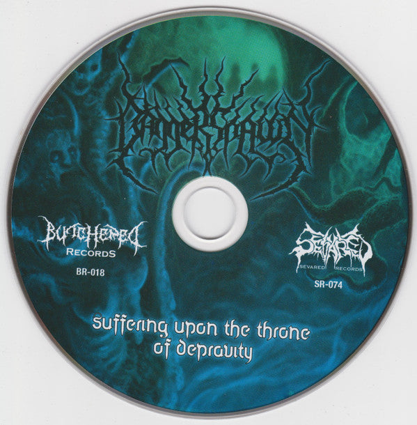 DaggerSpawn : Suffering Upon The Throne Of Depravity (CD, Album)