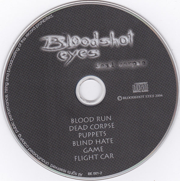 Bloodshot Eyes (3) : Dead Corpse (CD, EP)