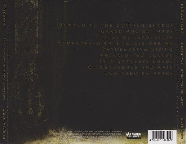 Purgatory (2) : Deathkvlt - Grand Ancient Arts   (CD, Album)