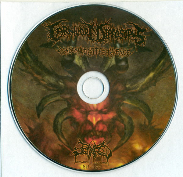 Carnivore Diprosopus : Condemned By The Alliance (CD, Album)
