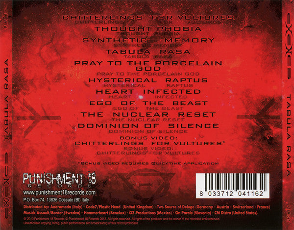 Exence : Tabula Rasa (CD, Album, Enh)