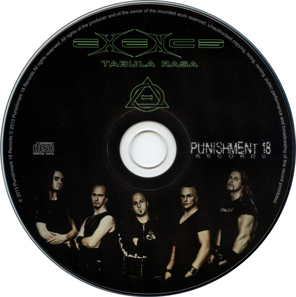 Exence : Tabula Rasa (CD, Album, Enh)