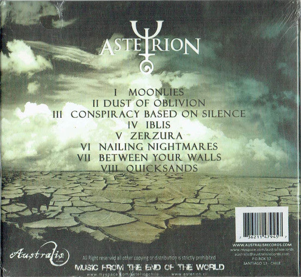Asterion (2) : Zerzura (CD, Album)