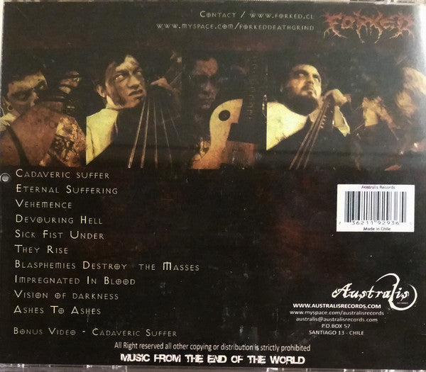 Forked (2) : Devouring Hell (CD, Album)
