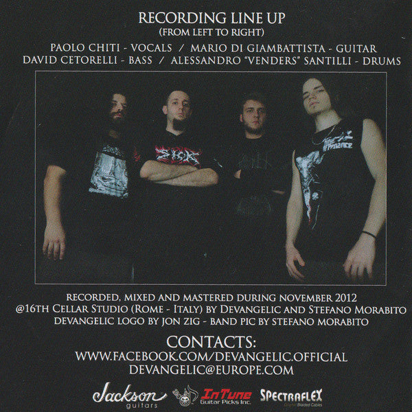 Devangelic : Promo 2012 (CDr, Promo)
