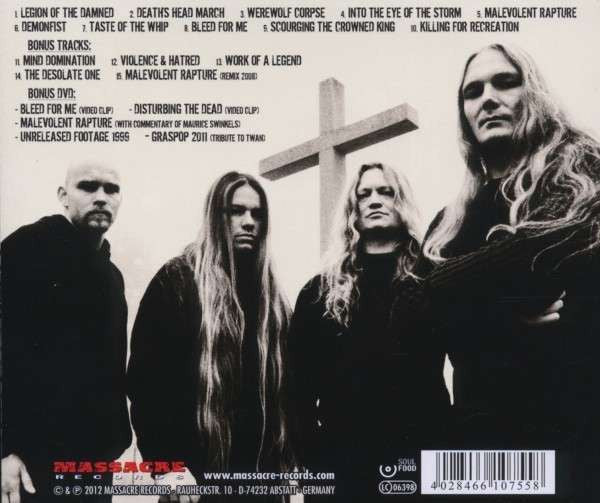 Legion Of The Damned : Malevolent Rapture (In Memory Of...) (CD, Album, RE + DVD)