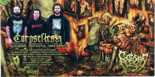 Corpseflesh : Tattooed By A Blowtorch (CD, Album)
