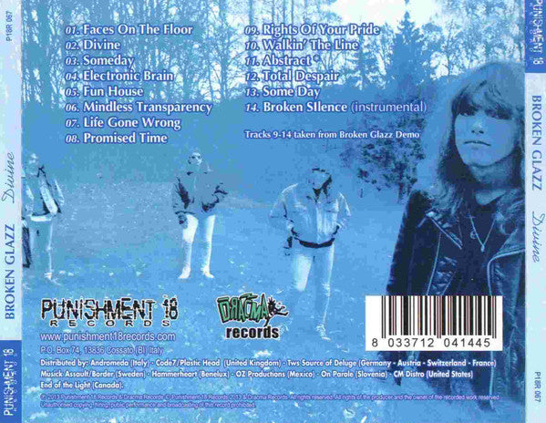Broken Glazz : Divine (CD, Album, RE)
