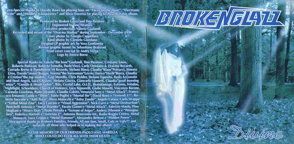 Broken Glazz : Divine (CD, Album, RE)