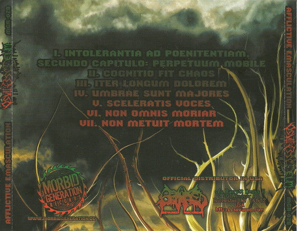 Afflictive Emasculation : Osvii: Esse Deum (CD, Album)