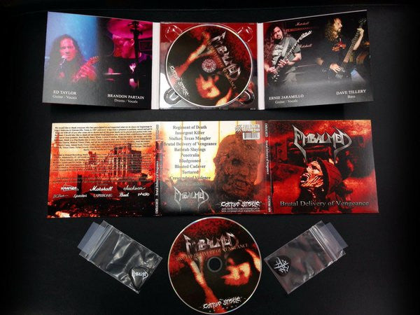 Embalmed (2) : Brutal Delivery Of Vengeance (CD, Album, Dig)