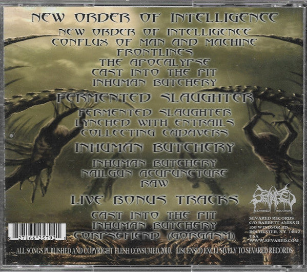 Flesh Consumed : Collection (CD, Comp)