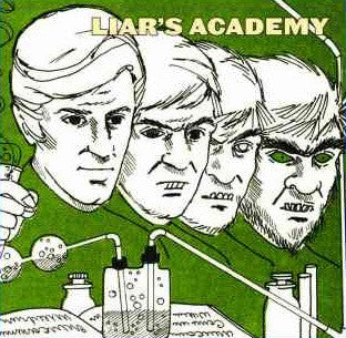 Liars Academy : Run For Cover (7", Gre)