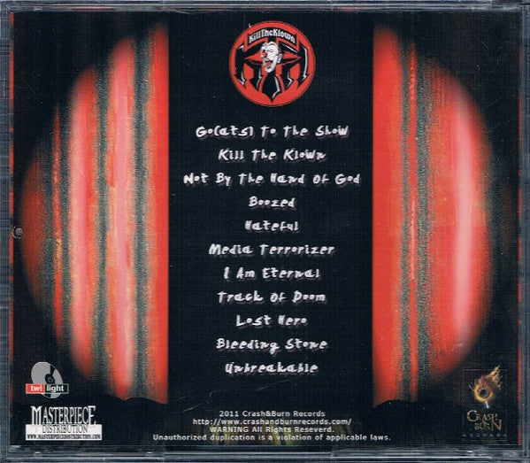 Kill The Klown : The Show Could Be Your Execution (CD, Album)