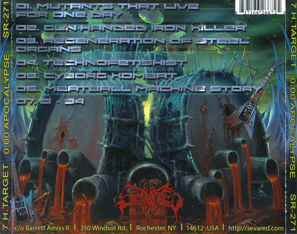 7 H.Target : 0.00 Apocalypse (CD, Album)