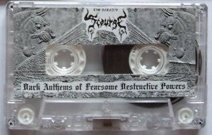 The Satan's Scourge / Nocturnal Vomit :  In Nin Me Hur / Horrors Of The Inverted Past (Cass, Ltd, Num)