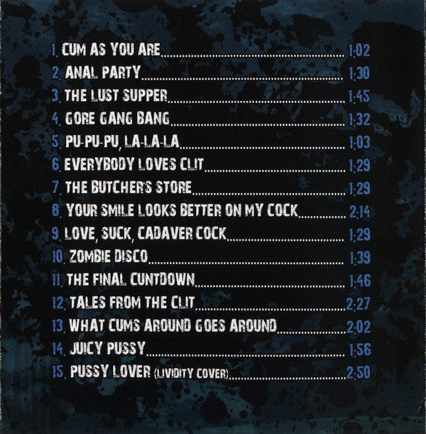 Clitgore : The Final Cuntdown (CD, Album)