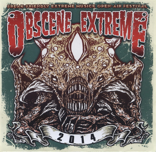 Various : Obscene Extreme 2014 (CD, Comp)