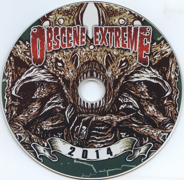 Various : Obscene Extreme 2014 (CD, Comp)