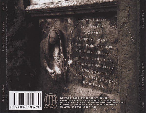 Desecration : Cemetery Sickness (CD, Album)