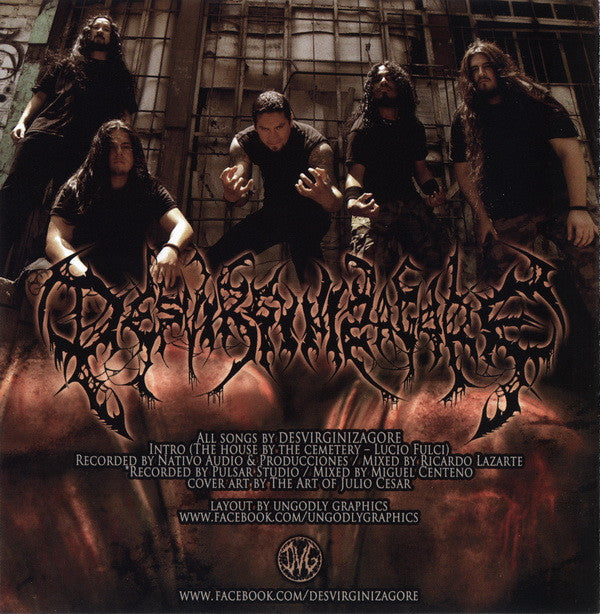 Desvirginizagore : Desvircuartizando Genitales Anodiarreicos (CD, Album)