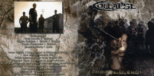 Collapse (14) : Destroying By Design (CD, MiniAlbum)